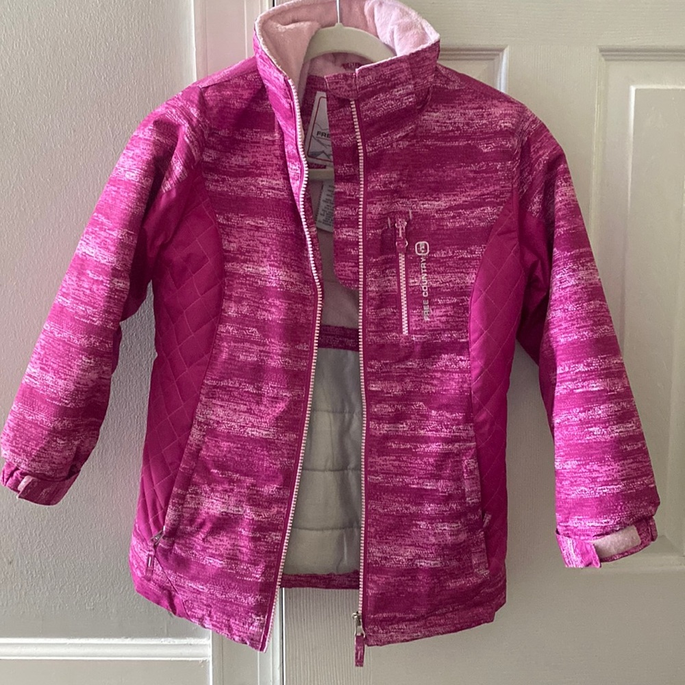 Small 7/8 girls winter coat